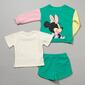 Toddler Girl Disney&#174; 3pc. Minnie Mouse Crew w/ Tee & Shorts Set - image 2