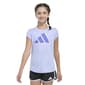 Girls (7-16) adidas(R) Cap Sleeve Polyester Logo Tee - image 1