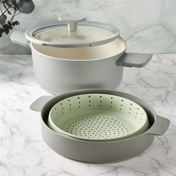 BergHOFF Balance 3pc. Nonstick Ceramic Steamer Set