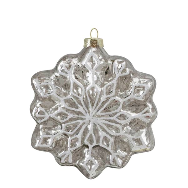 Northlight Seasonal 4pc. Snowflake Hanging Christmas Ornaments