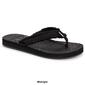 Womens Lukees by MUK LUKS&#174; Sand Dollar Flip Flops - image 6