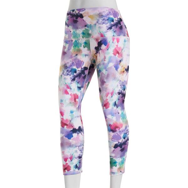 Womens RBX Printed Peached Capris - image 