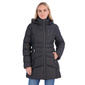Womens Calvin Klein Long Puffer Coat with Chest Zipper - image 1