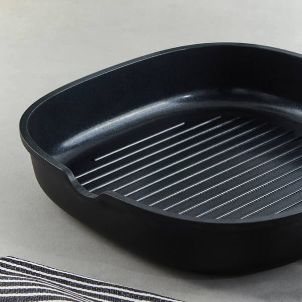 BergHOFF Phantom Nonstick 10.25in. Ceramic Grill Pan