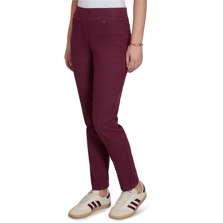 Petite Ruby Rd. Seasonal Key Items Extra Stretch Pull On Jeans