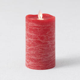 Mirage 3x5 Flameless LED Candle - Red