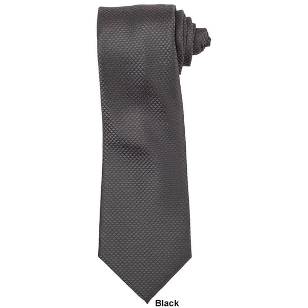 Mens John Henry® Grid Solid Tie