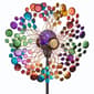Alpine Solar Ecliptic Wind Spinner Stake w/ Color Changing LEDs - image 3