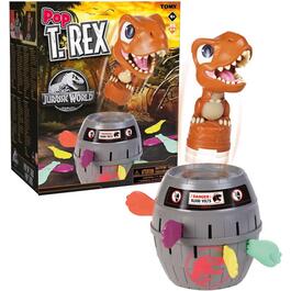 TOMY Jurassic World Pop Up T-Rex Game