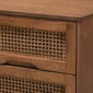 Baxton Studio Barrett Walnut Brown Wood 2-Drawer Nightstand - image 5