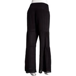 Womens Nanette Lepore Flowy Tier Solid Pull On Pants