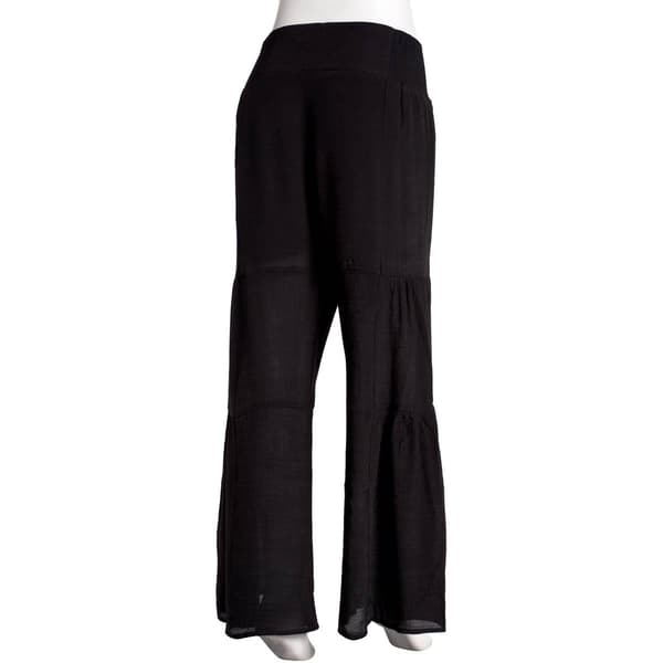 Womens Nanette Lepore Flowy Tier Solid Pull On Pants - Boscov's