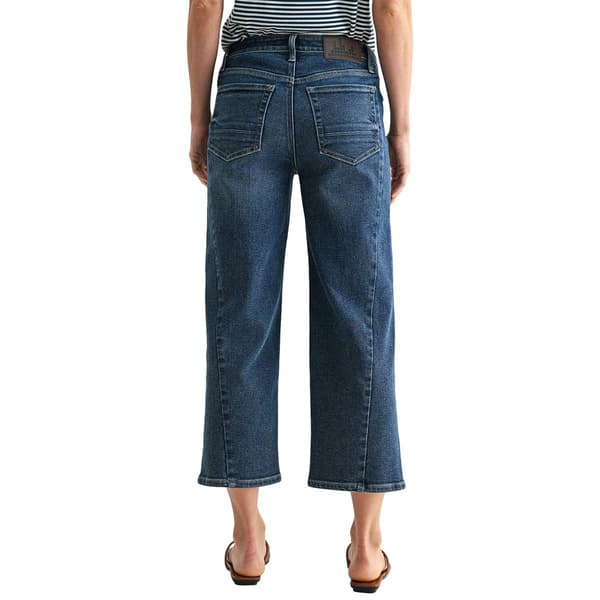 Womens CITY BLUES Forward Seam Cropped Wide Leg Jeans