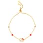 Brass Hello Kitty&#40;R&#41; 9.5in. Length Chain Lariat Bracelet - image 1