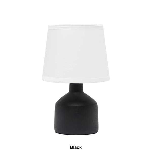 Simple Designs Mini Bocksbeutal Ceramic Table Lamp