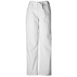 Unisex Cherokee Tall Drawstring Pants - White