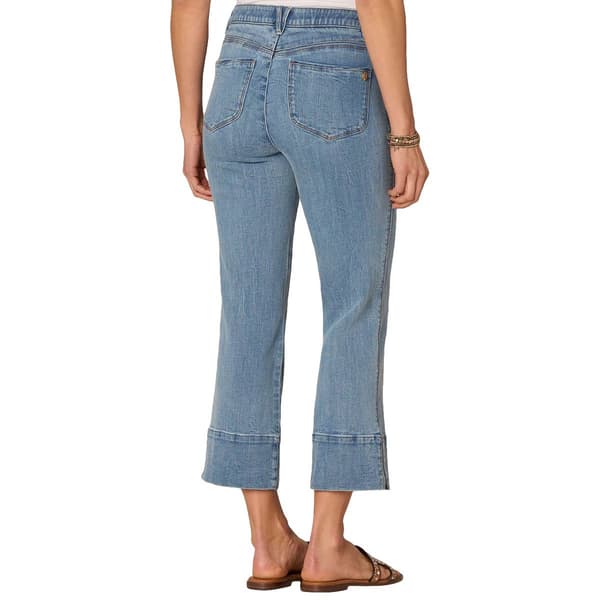 Womens Democracy "Ab"solution&#174; High Rise Flare Center Seam Jeans