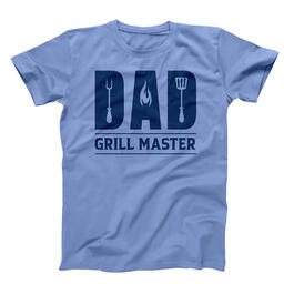 Mens Dad Grill Master Graphic Tee