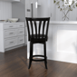 HH2 Home Savana Black Wood Counter Height Swivel Stool - image 7