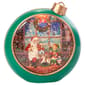 Santa's Workshop Theme Glitter Tabletop Ornament - image 1