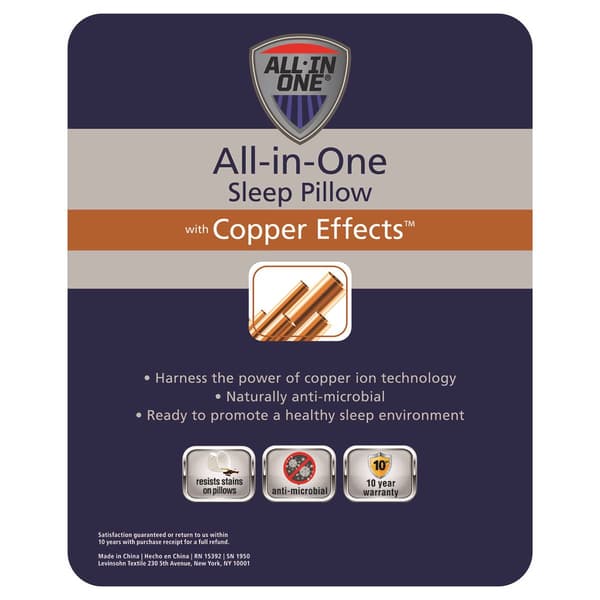 All-In-One Copper Effects™ Sleep Pillow