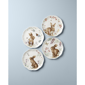 Lenox® Butterfly Meadow® Bunny Accent Plates - Set of 4 - image 3