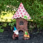 Northlight Seasonal 14in. Gnome Tree House Garden Statue - image 2