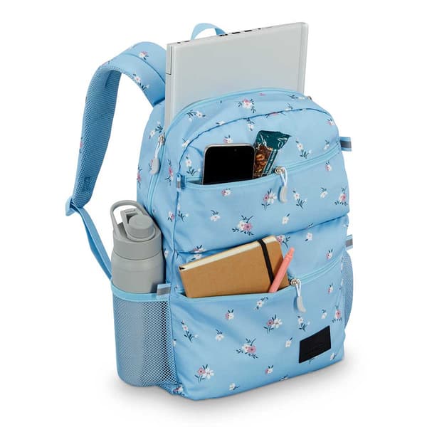 High Sierra Everclass Floral Backpack - Blue