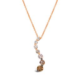 Le Vian Ombre Chocolate Ombre Diamonds Twist Pendant