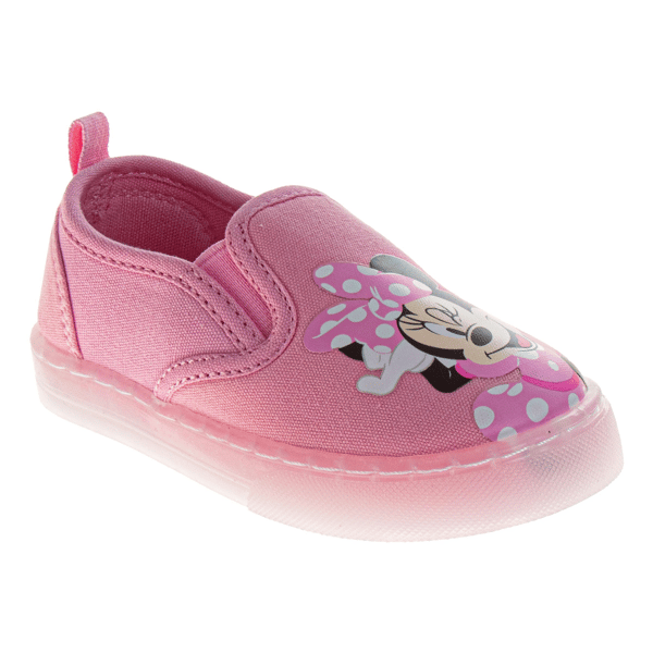 Toddler Girls Disney™ Minnie Mouse Slip On Canvas Fashion Sneake