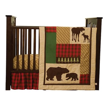 Northwoods crib hot sale bedding