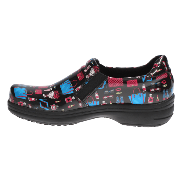 Womens Easy Works by Easy Street Stylish Bind Twin Gore Clogs