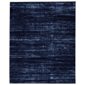 HomeRoots Black & Blue Power Loom Area Rug - image 1