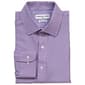Mens Christian Aujard Regular Stretch Dress Shirt-Purple Gingham - image 1