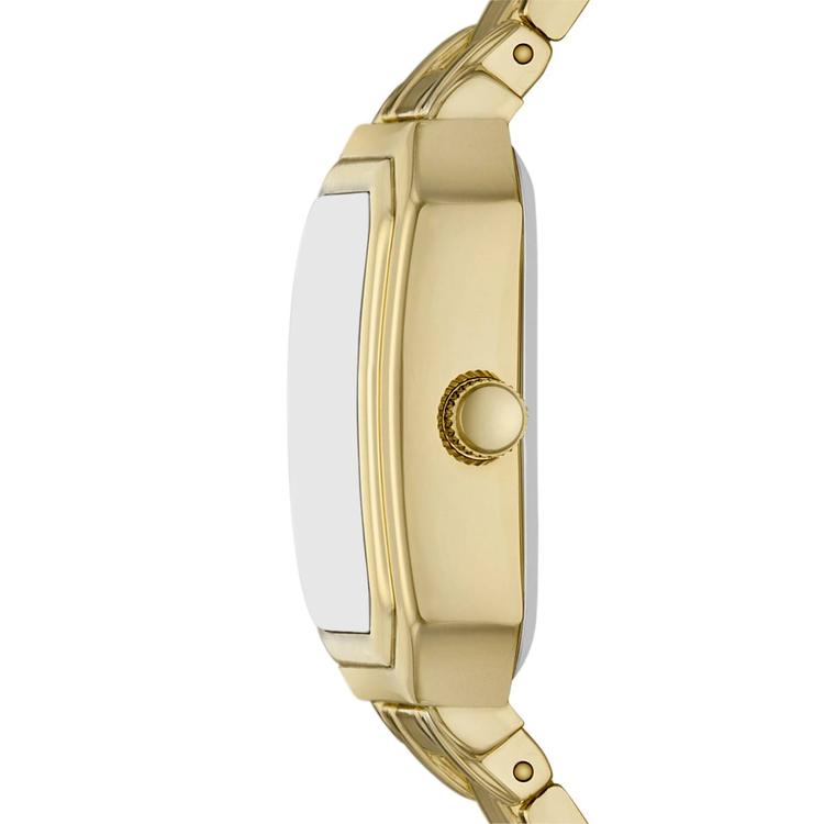 Womens Folio Gold-Tone Alloy Watch Gift Set - FMDFL2051