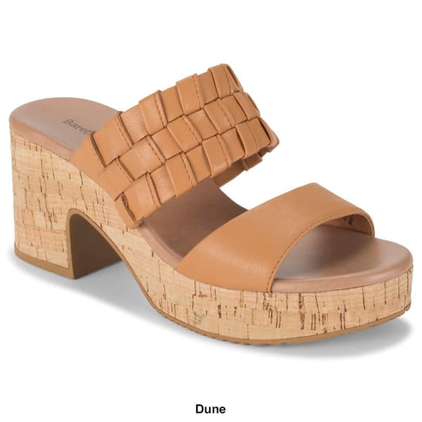 Womens BareTraps&#174; Mavis Block Heel Slide Sandals