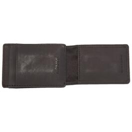 Mens Levi''s&#174; Marconi Wide Magnetic Front Pocket Wallet - Black