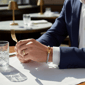 Mens Iron Saints Golden Accent Cable Cuff Bracelet - image 2