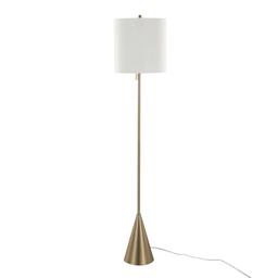 LumiSource Cone 64in. Contemporary Metal Floor Lamp