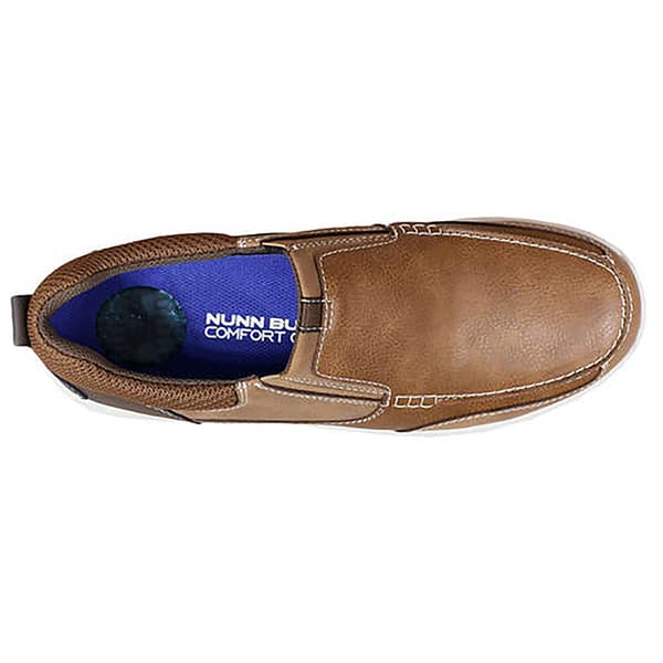 Mens Nunn Bush Conway Moc Toe Slip-on Boat Shoes