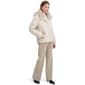 Womens Tahari Vera Short Puffer Coat With Faux Fur Collar - image 1