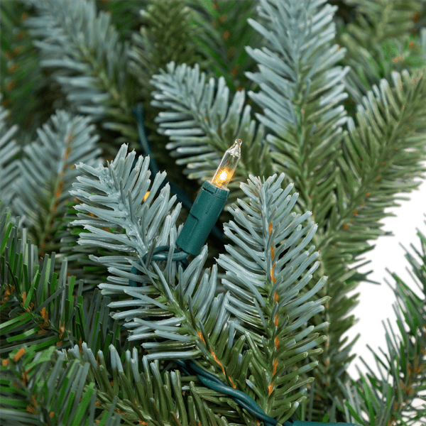 Northlight 48in. Pre-Lit Blue Spruce Christmas Wreath