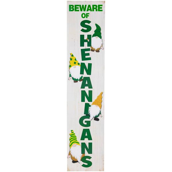 Northlight Seasonal Shenanigans St. Patrick''s Day Porch Sign - image 