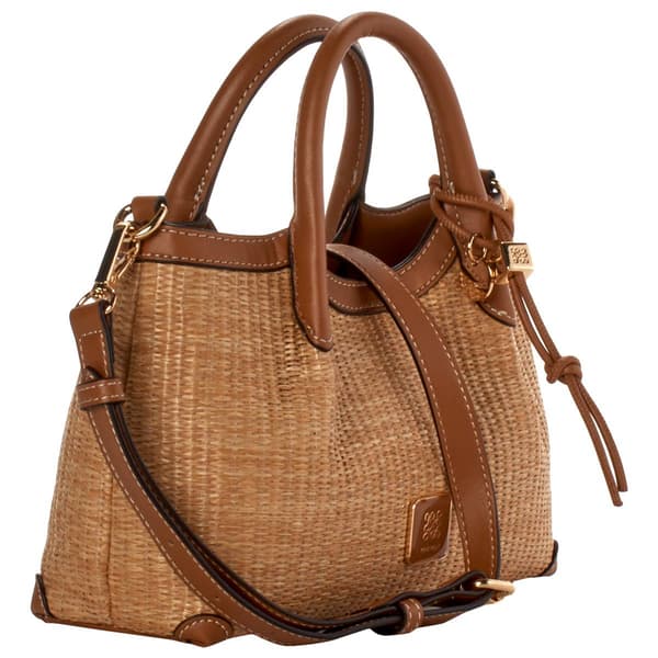 Nine West Sullivin Straw Satchel - image 