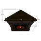 Real Flame Chateau Corner Electric Fireplace - image 5