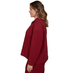 Plus Size Ruby Rd. English Countryside Solid Rib Knit Sweater