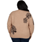 Plus Size Skye’s the Limit Signature Sweaters Floral Sweater - image 2