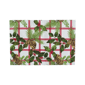 Threadmade Pinecone Plaid Holiday Fabric Placemats - Set of 4 - image 2