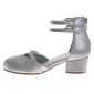 Little Girls Badgley Mischka® Rhinestore Glitter Dress Sandals - image 3
