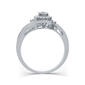 Loveblooms&#8482; Sterling Silver 1/3ctw. Diamond Bridal Set - image 4